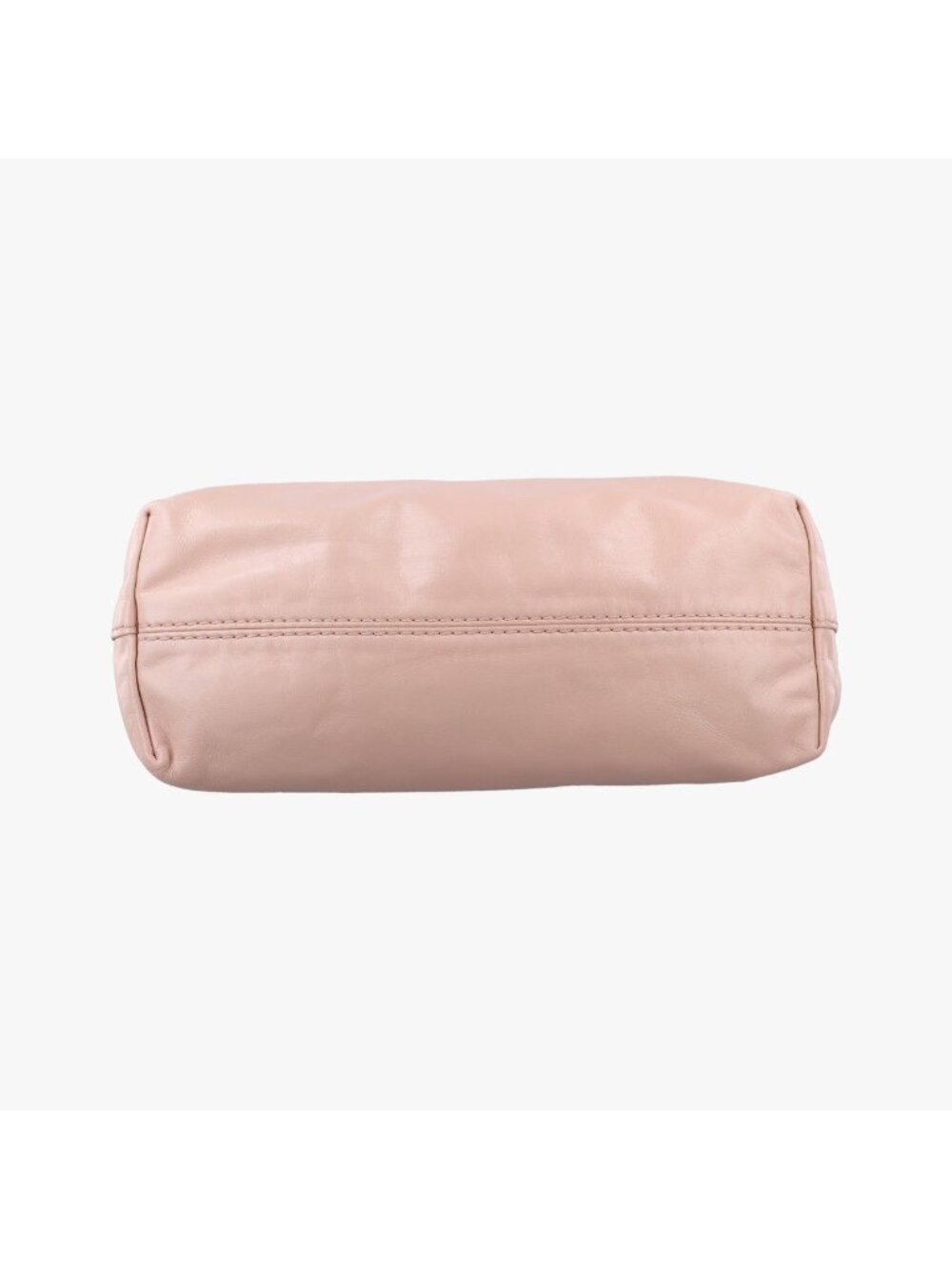 Prada Triangle Logo Tote Pink Leather - Picture 3 of 16